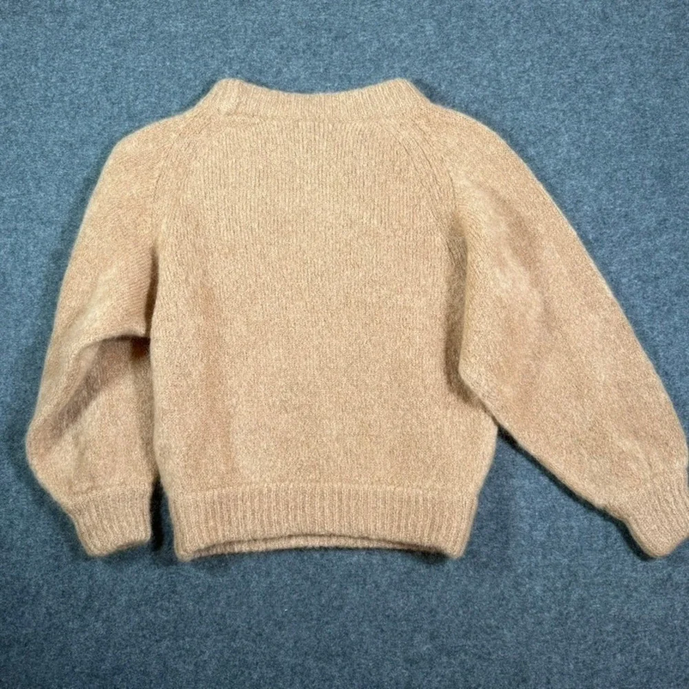 Tom Ford Womens Mohair Boat Neck Sweater Biscuit Beige Sz Medium NWT Lux‎ Italy